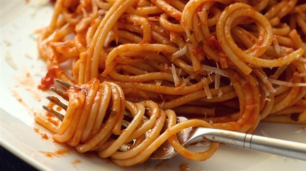 Repas spaghetti musical à l’école Saint-Paul de Beauharnois en février 