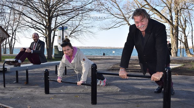 La Halte des Villages se dote d'un parcours d'entraînement et de mise en forme 