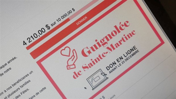 Rappel: La Guignolée de Sainte-Martine bat toujours son plein 