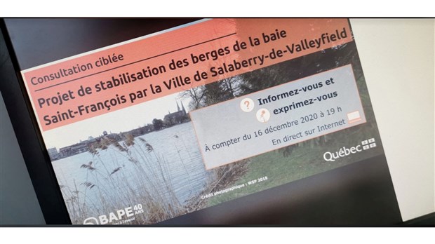 BAPE: début de la consultation ciblée pour les citoyens de Salaberry-de-Valleyfield 