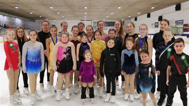 Patinage Valleyfield fait belle figure lors d'une compétition importante 