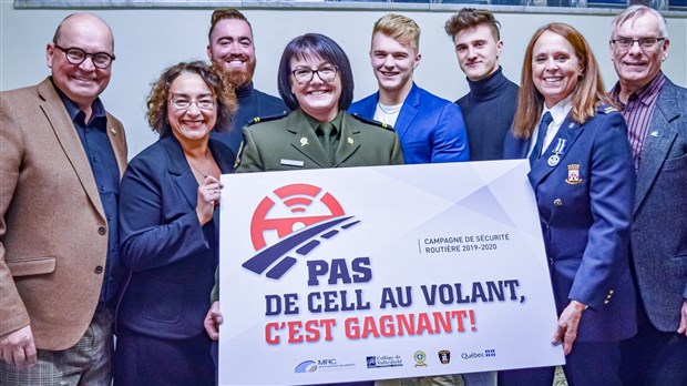 La MRC de Beauharnois-Salaberry remet 500 $ au Noir et Or 