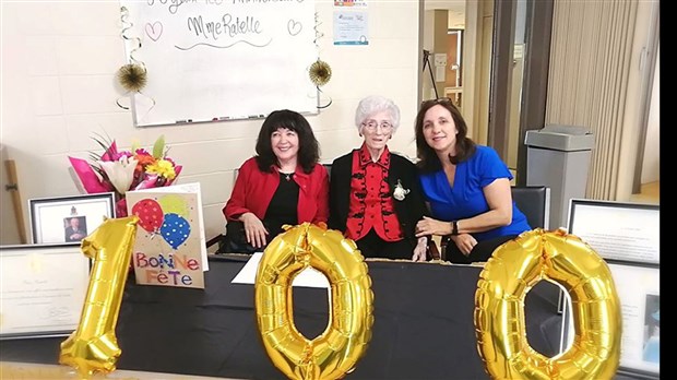 Centre d’hébergement Cécile-Godin: une centenaire célébrée 