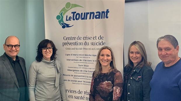 Claude Reid souligne le travail de l'organisme Le Tournant