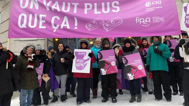 Manifestation des responsables en services éducatifs en milieu familial ce vendredi à La Prairie 