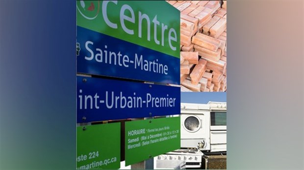 Réouverture de l’Écocentre de Sainte-Martine le samedi 2 mai 
