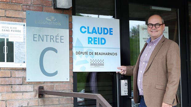Claude Reid: ouverture d'un bureau satellite à Beauharnois 