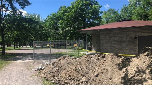 Un important chantier s'amorcera ce lundi au parc Salaberry 