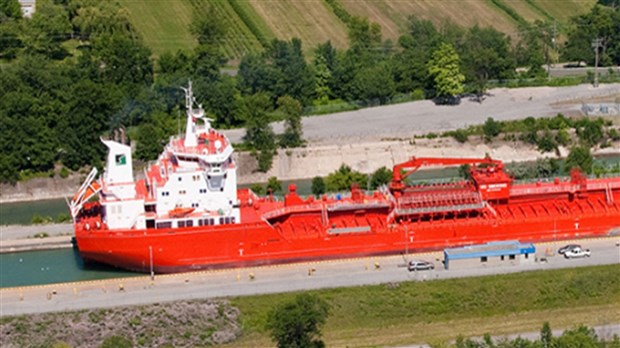 Moins de tonnes transportées cette année par la Voie maritime du Saint-Laurent 