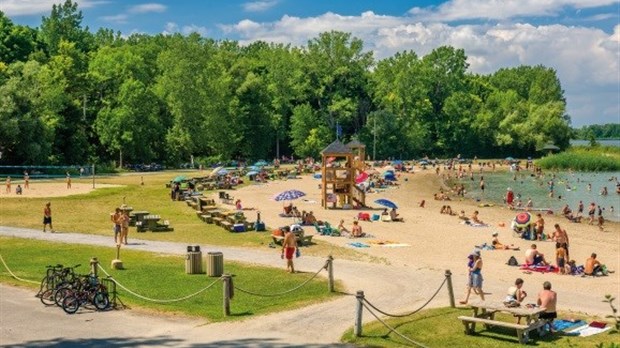 La plage de Salaberry-de-Valleyfield réouvrira ce samedi 27 juin 