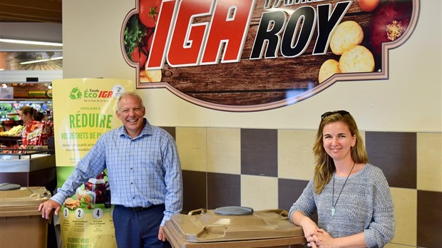 Un marché d'alimentation de Sainte-Martine dit oui au bac brun 
