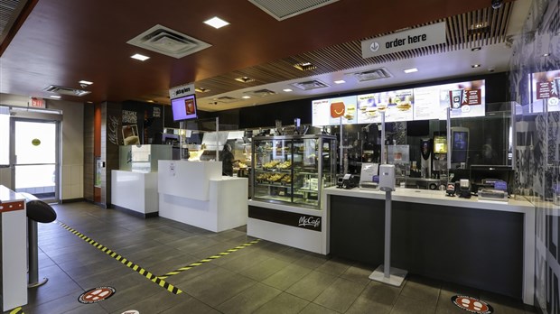 McDonald's annonce la réouverture des salles à manger à travers le Québec