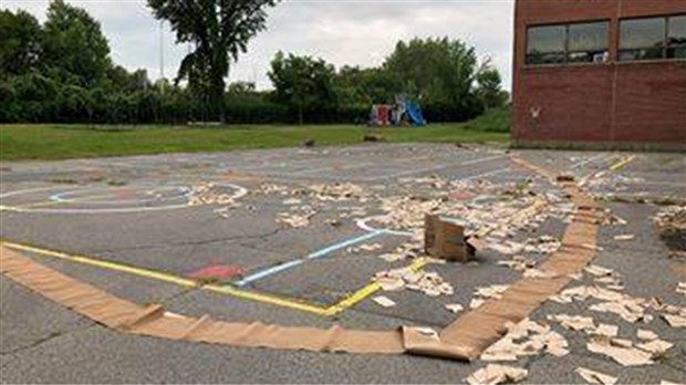 Vandalisme à l’école Notre-Dame de la Paix à Beauharnois 