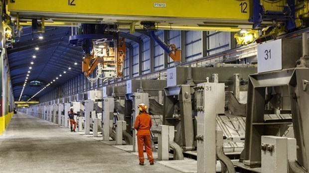 L’industrie de l’aluminium se réjouit de pouvoir maintenir ses opérations