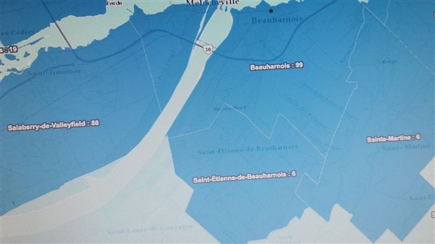 99 nouveaux cas actifs à Beauharnois 