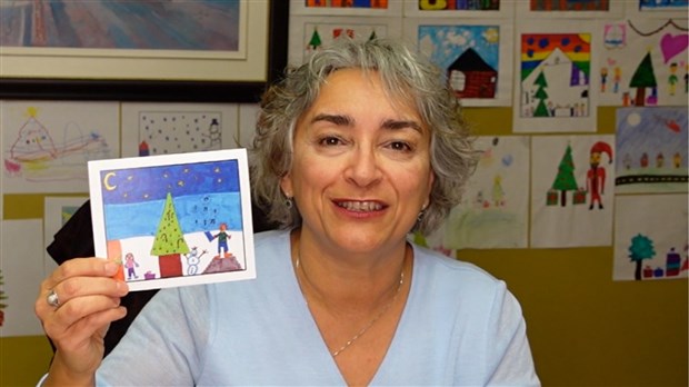 Claude DeBellefeuille cherche le plus beau dessin des Fêtes