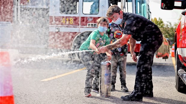Les pompiers de Sainte-Martine à la rencontre des citoyens ce samedi 