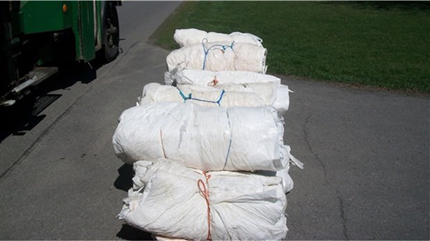 Deux points de collectes des plastiques agricoles dans la région du Suroît 