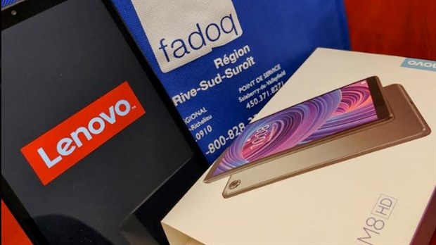 Opération tablettes à la FADOQ Région Rive-Sud-Suroît
