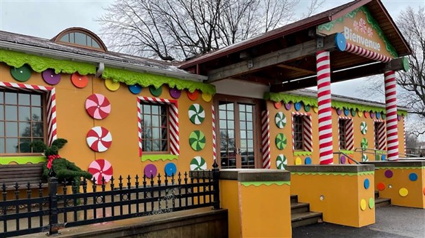 Un chalet en pain d’épices  au parc Delpha-Sauvé