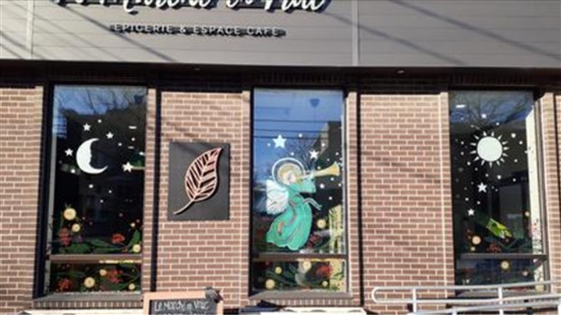 Des vitrines à admirer sur la rue Ellice à Beauharnois 