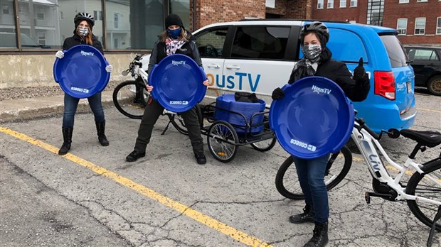 Don de 50 luges à l'organisme Pour un Réseau Actif dans nos quartiers 