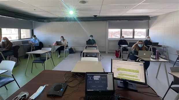 Retour en classe au cégep de Valleyfield