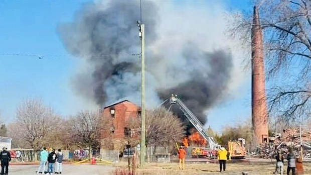 Nouvelle intervention des pompiers de Beauharnois au 19 rue Mill