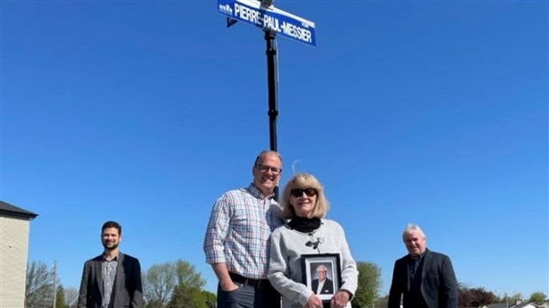 L'ex-conseiller Pierre-Paul Messier a maintenant une rue à son nom 