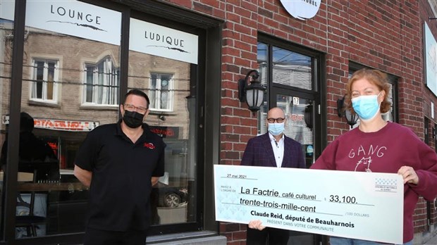 La Factrie reçoit une aide financière de 33 100$ du gouvernement provincial 