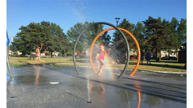 Salaberry-de-Valleyfield ouvre ses jeux d'eau plus tard 