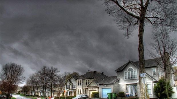 Veille d'orages violents pour la région du Suroît 