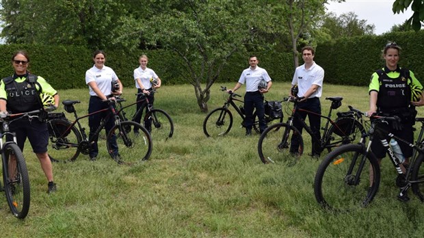 Retour de la Sécuri-Parc cet été sur le réseau cyclable de la MRC 