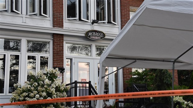 Un incendie de nature électrique est survenu au Resto Pub McBroue à Salaberry-de-Valleyfield