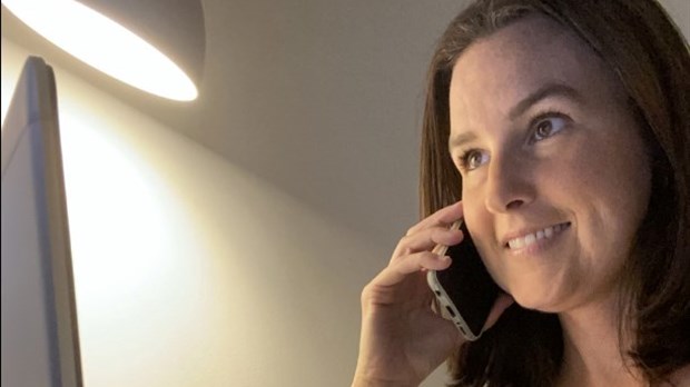 Le CISSSMO souligne les 5 ans de service d'une technicienne en administration 