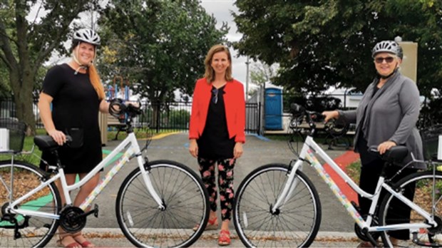 Des employés de Sainte-Martine délaissent la voiture pour le vélo 