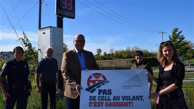 Une vingtaine de radars pédagogiques acquis par la MRC de Beauharnois-Salaberry 