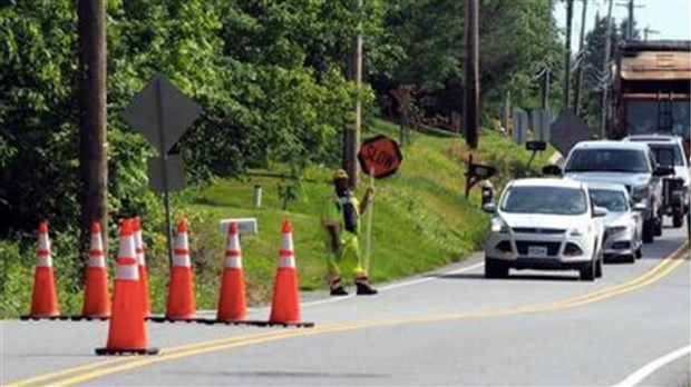 Entrave routière sur la route 138 à Sainte-Martine ce vendredi 