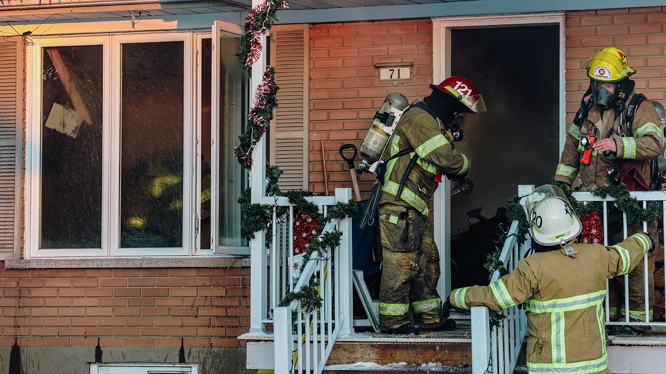 Un feu s’est déclaré dans une maison à SalaberrydeValleyfield ce matin
