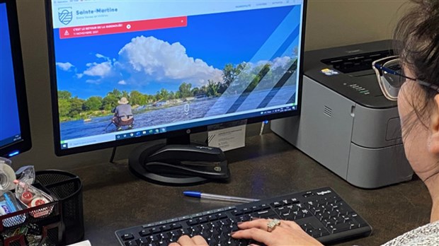 Le télétravail se poursuit pour les employés de Sainte-Martine 