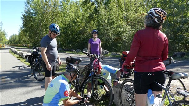 Les vélo-patrouilleurs bénévoles de la MRC félicités  pour leur dévouement