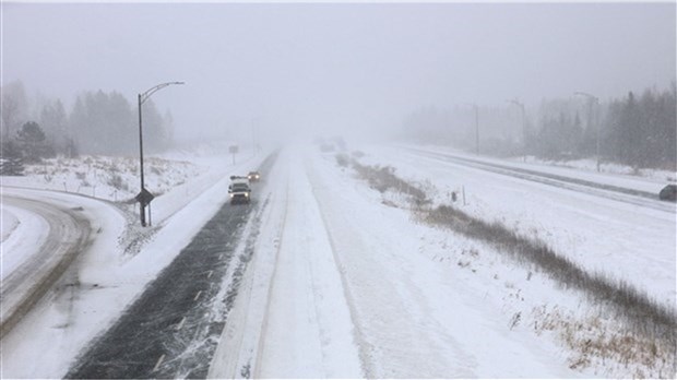 Une dizaine de centimètres de neige tomberont sur la région 