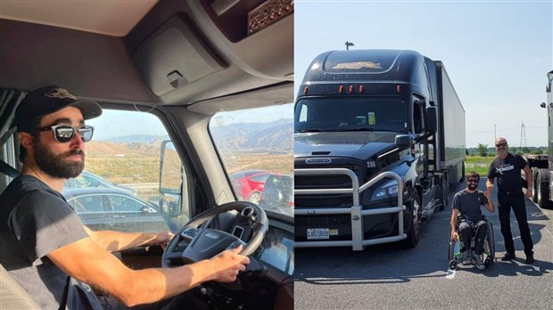 Un camionneur paraplégique de Salaberry-de-Valleyfield