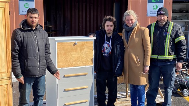 Un nouvel Atelier-Boutique pour l’écocentre à Saint-Zotique