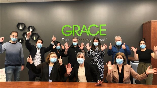 Ils ont souligné l'implication communautaire de l'entreprise GRACE