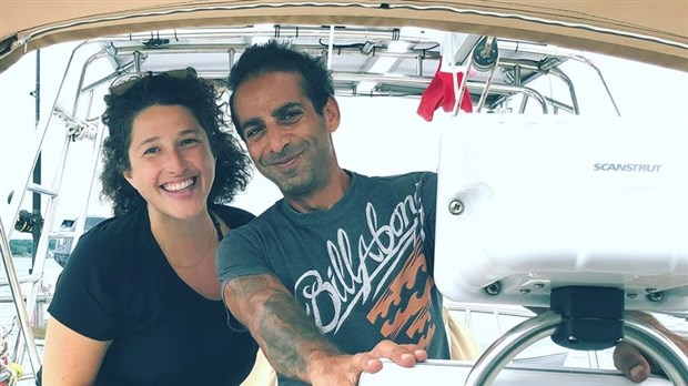 Une Martinoise affronte l'Atlantique sur son voilier
