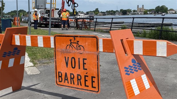 Fermeture partielle du sentier riverain au parc Delpha-Sauvé