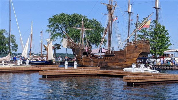 Un bateau historique a traversé la Voie maritime du Saint-Laurent 