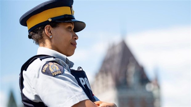 Activité de recrutement de la GRC à son détachement  de Salaberry-de-Valleyfield