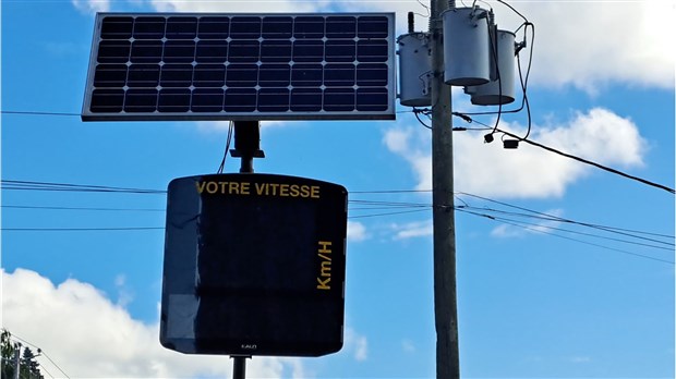 Bientôt un afficheur de vitesse sur la rue Prieur à Salaberry-de-Valleyfield 